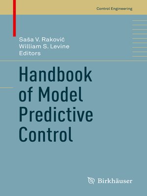 cover image of Handbook of Model Predictive Control
